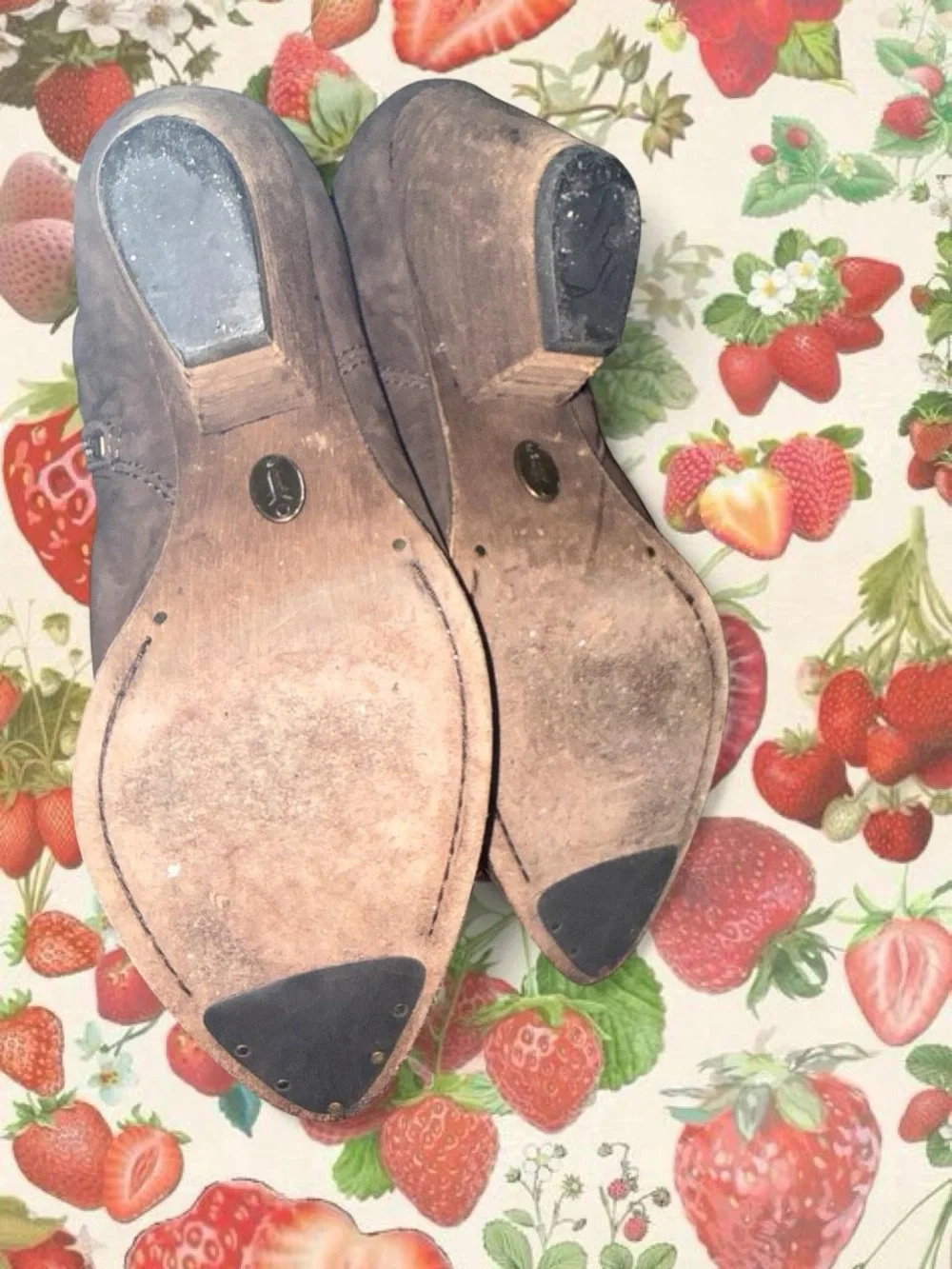Frye Suede Leather Reina Ankle Booties